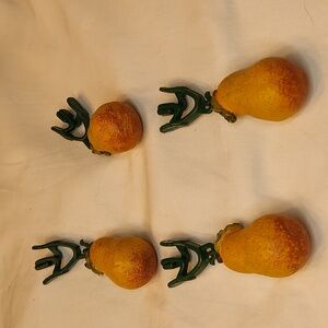 Vintage Pear Picnic Weights (House of Lloyd) Set of 4